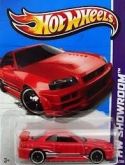 Hot Wheels Nissan Skyline 2013 verm